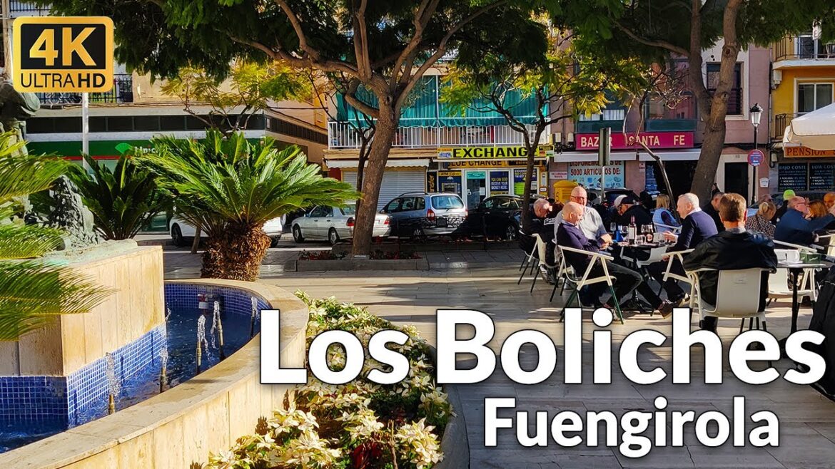 Walking Tour of Los Boliches City Centre, Fuengirola, Spain in January 2023 Walking Tour of Los Boliches City Centre, Fuengirola, Spain in January 2023