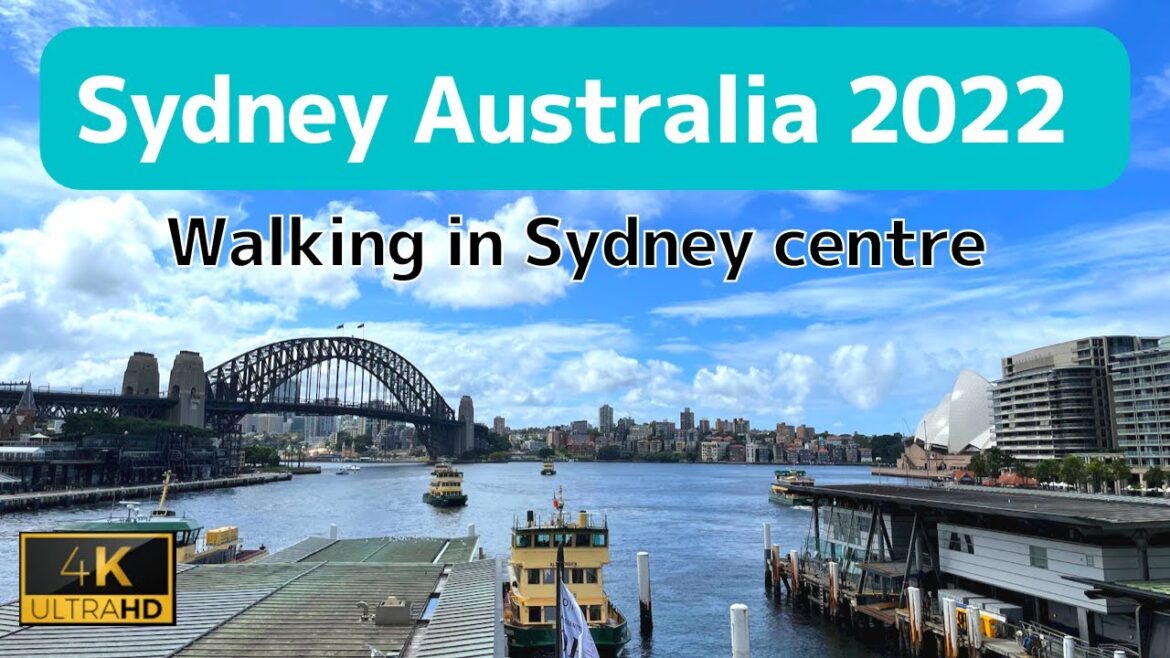 [4K] CircularQuay to TownHall,Sydney Australia🇦🇺 March 2022 - Walking Tour