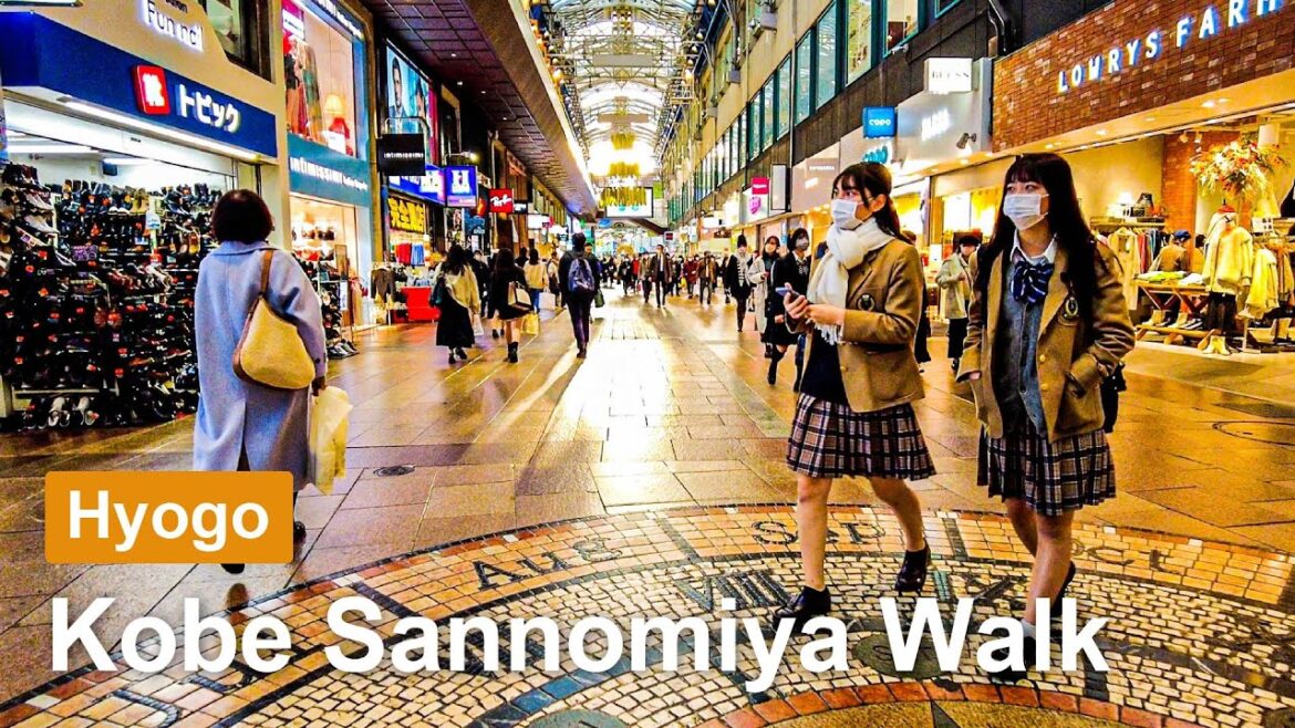 【Hyogo 💖】Walk Japan – KOBE Sannomiya Center Gai ASMR 【4K】고베 โกเบ 【Hyogo 💖】Walk Japan - KOBE Sannomiya Center Gai ASMR 【4K】고베 โกเบ
