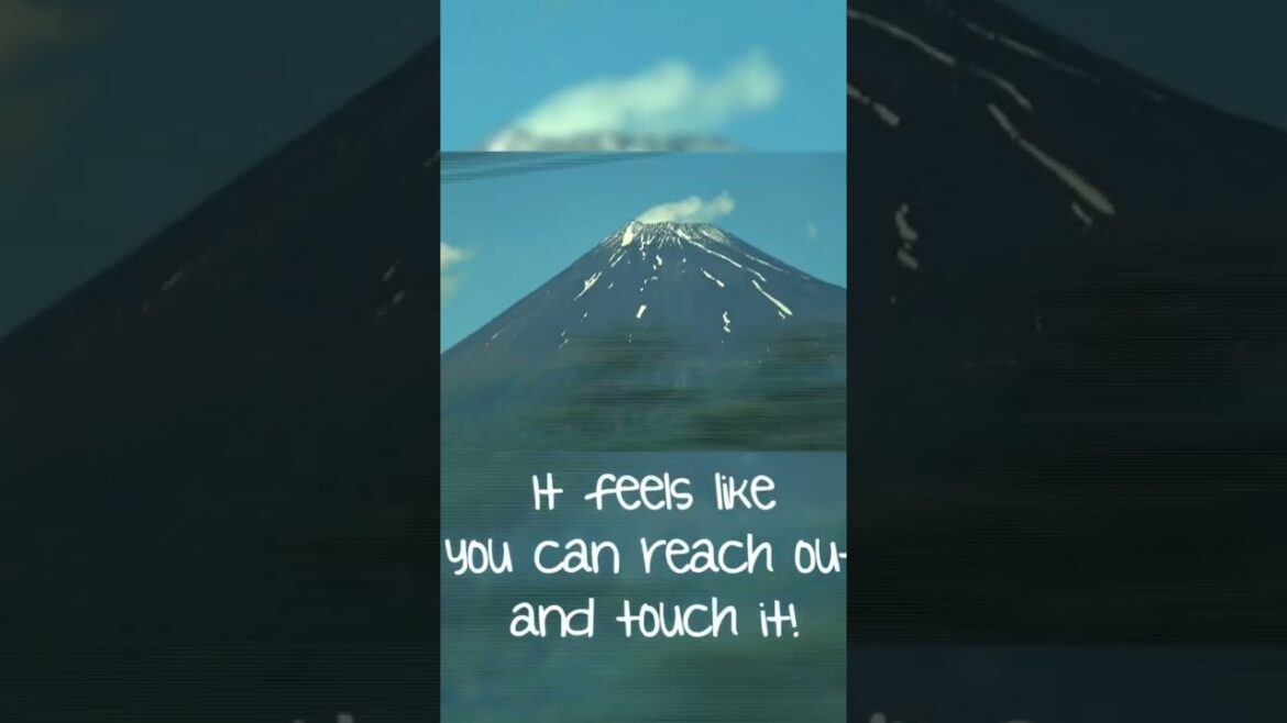 My. Fuji from Bullet Train!#shorts