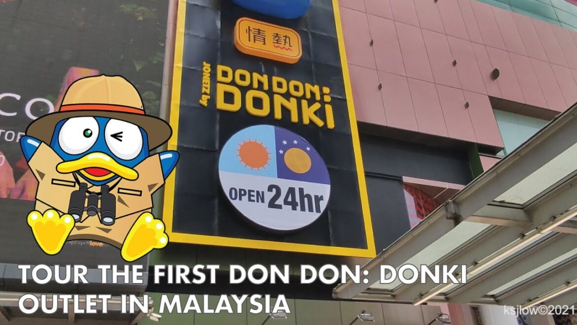 Malaysia | Tour The First DON DON: DONKI Outlet In Malaysia | March 2021【4K】