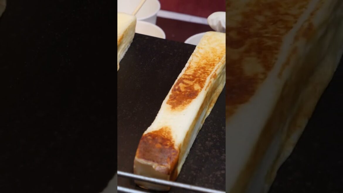 치즈 소떡소떡 / grilled cheese bacon skewer - korean street food