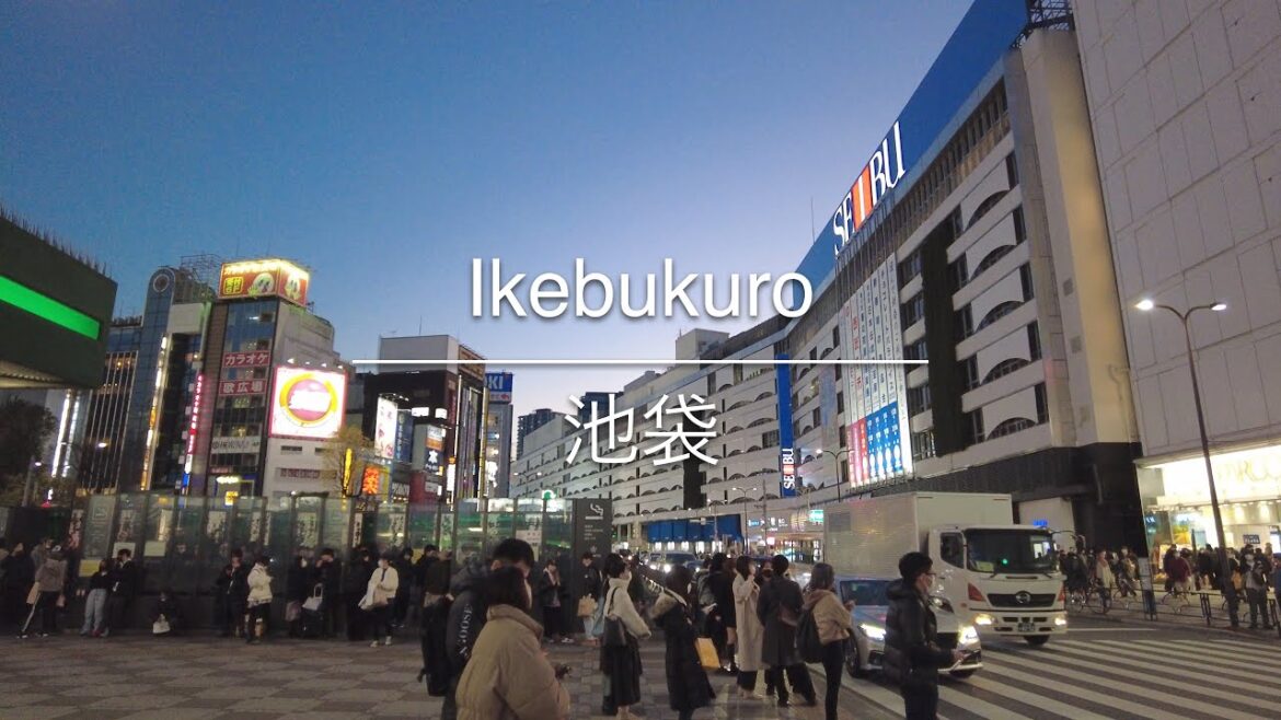 [4K] Ikebukuro 池袋 [Tokyo 東京] [Walk 散歩] #497