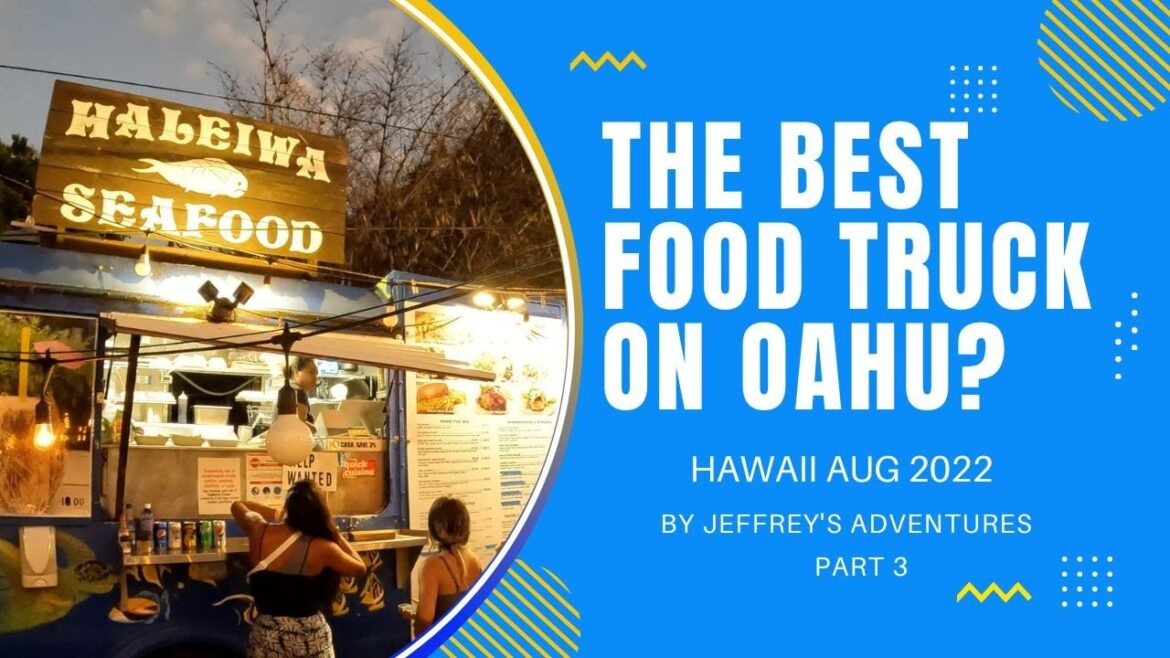 THE BEST FOOD TRUCK ON OAHU | BEST PLACE FOR A SUNSET VIEW | HAWAII 2022