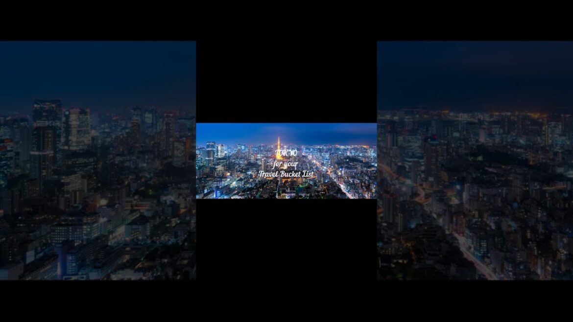 TOKYO - for your Travel Bucket List - Shorts