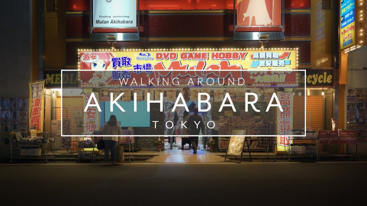 Night walk around Akihabara (Tokyo Electric town city) | Japan Walk 4K Night walk around Akihabara (Tokyo Electric town city) | Japan Walk 4K