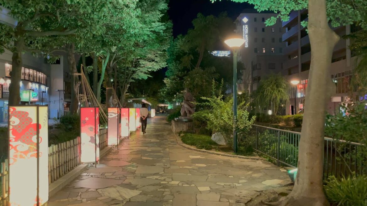 Nishigawa Ryokudo Koen-Suji Street Okayama, Japan (4k, binaural audio) Nishigawa Ryokudo Koen-Suji Street Okayama, Japan (4k, binaural audio)