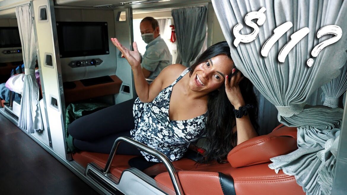 SLEEPER BUS - BEST WAY TO TRAVEL VIETNAM!