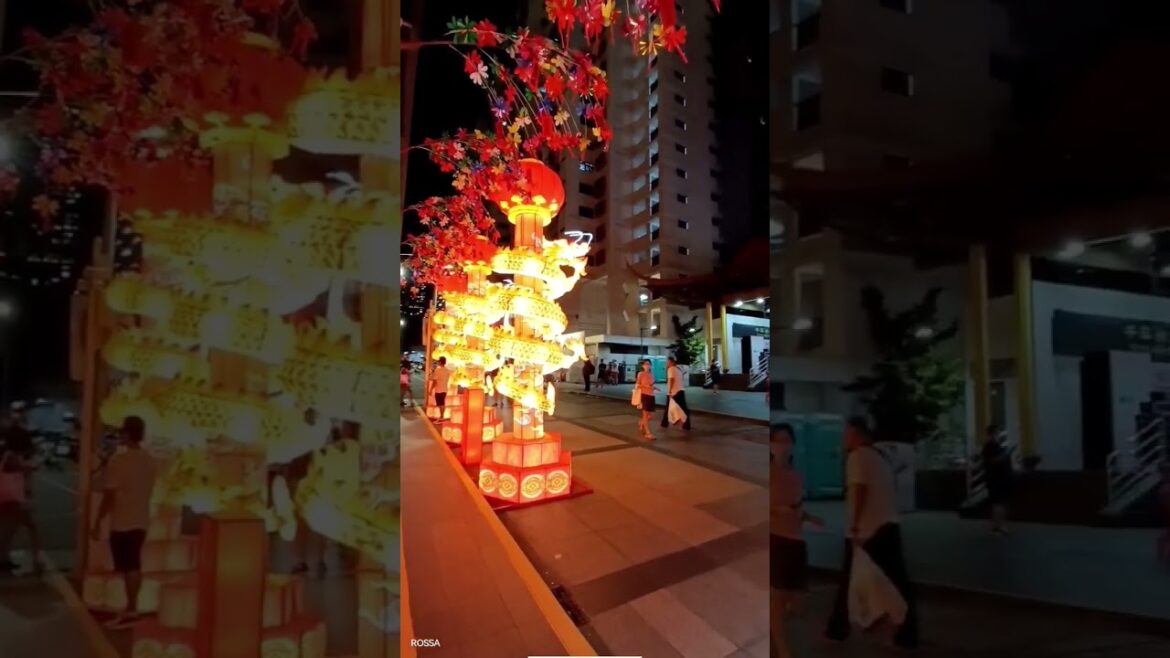 Chinatown Chinese New Year 2023 at Buddha Tooth Relic Temple #shorts #temple #cny