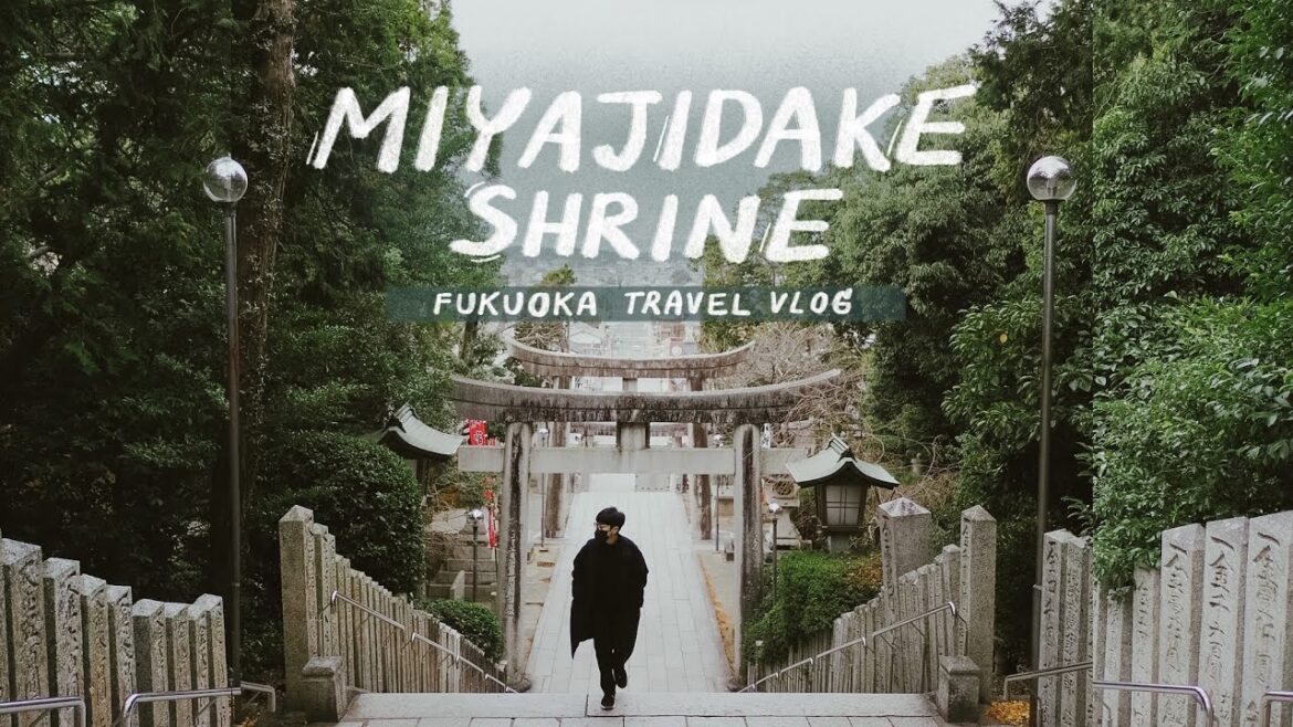 FUKUOKA TRAVEL VLOG - EP.2 MIYAJIDAKE SHRINE | No Journal Go Journey
