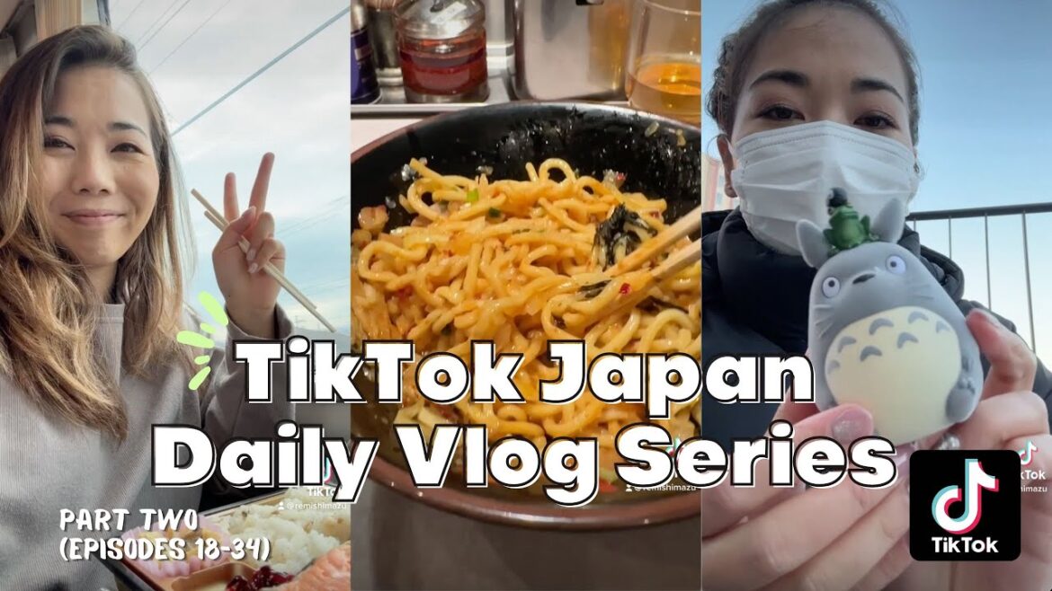 Japan Travel Mini Vlogs | TIKTOK COMPILATION VIDEO Part 2 (Episodes 18-34)