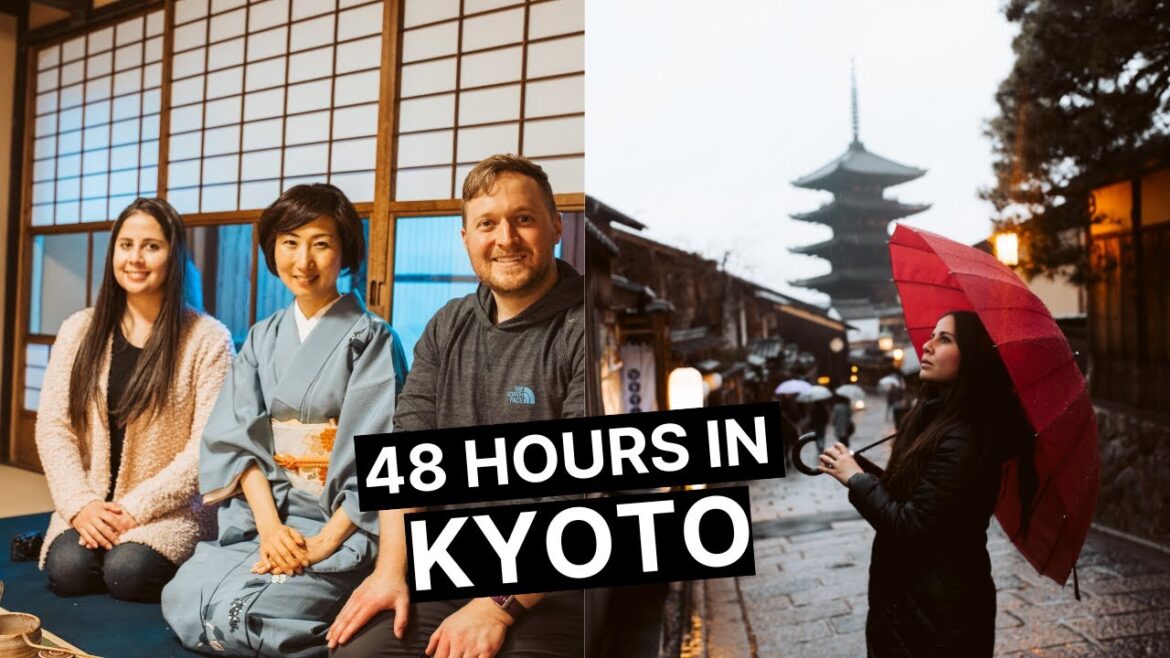 48 HOURS IN THE MOST BEAUTIFUL CITY IN JAPAN | KYOTO | Tea Ceremony