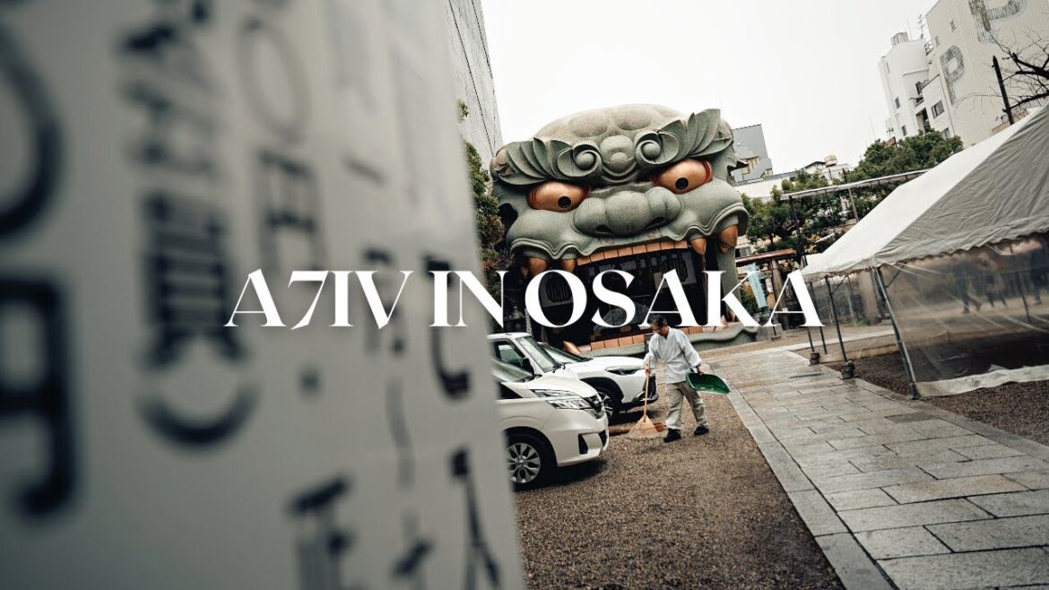 The Sony A7IV In Osaka