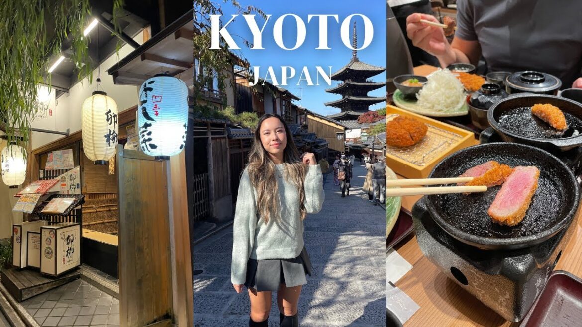 KYOTO Japan Vlog | Ramen, Nishiki Market, Izakaya Tour, Gyukatsu Katsugyu