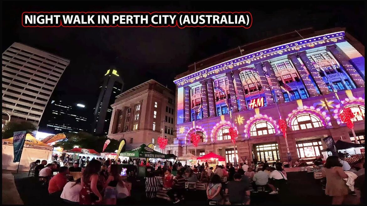 Perth City Walking Tour - Night Walk [Perth, Western Australia]
