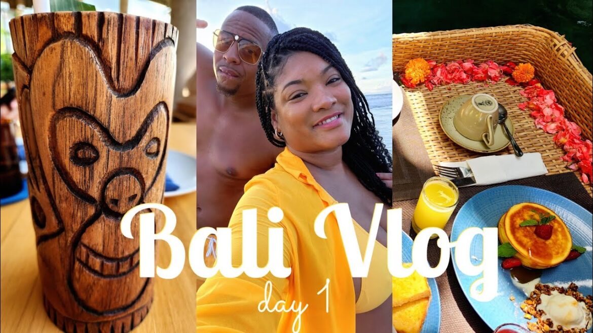 Our trip to Bali Indonesia day 1 vlog | villa tour+ potato beach club!