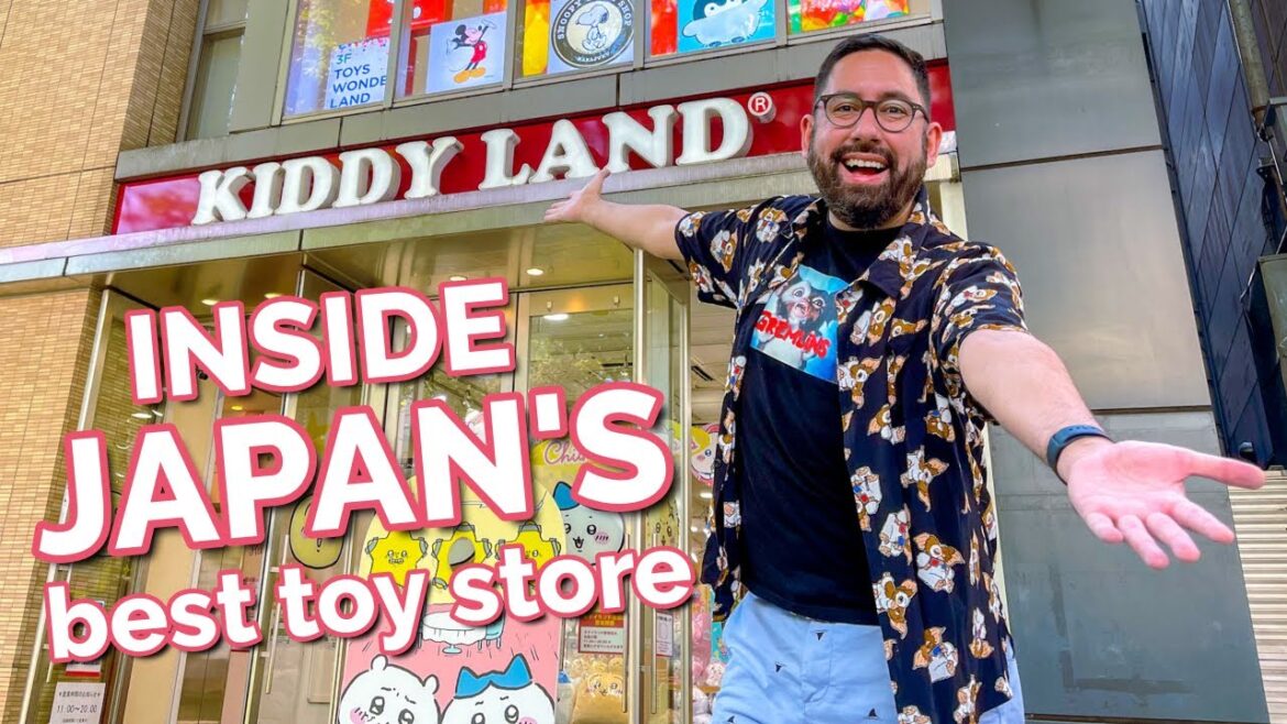 Inside Japan's BEST Toy Store in Tokyo | A Tour of Kiddy Land