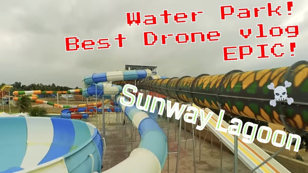Sunway Lagoon water park, Pakistan, Drone vlog, FPV Karachi Quads, FPV Pakistan