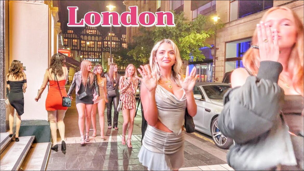 London Walk at Midnight. Let's Enjoy London's Nightlife! London Nightlife Walking Tour. 4K HDR London Walk at Midnight. Let's Enjoy London's Nightlife! London Nightlife Walking Tour. 4K HDR