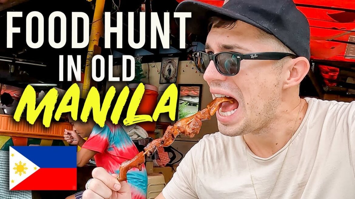 I found THIS street food inside of Old Manila 🇵🇭 I found THIS street food inside of Old Manila 🇵🇭