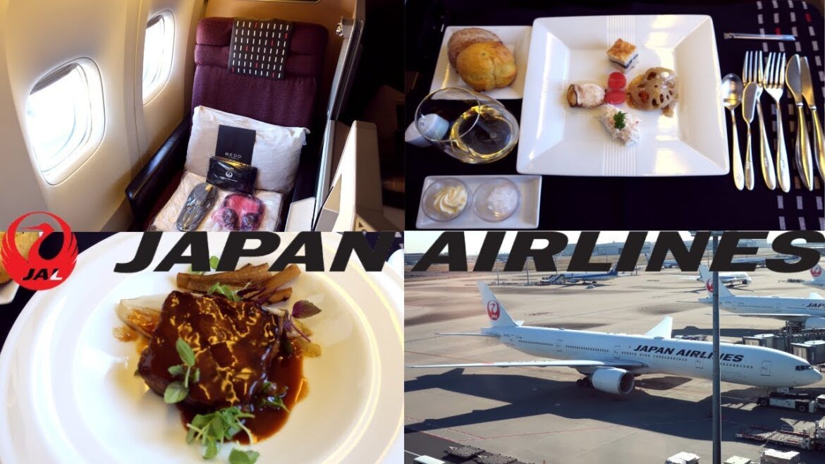 JAPAN AIRLINES BUSINESS CLASS REVIEW (JAL SKY SUITE) B777-300ER