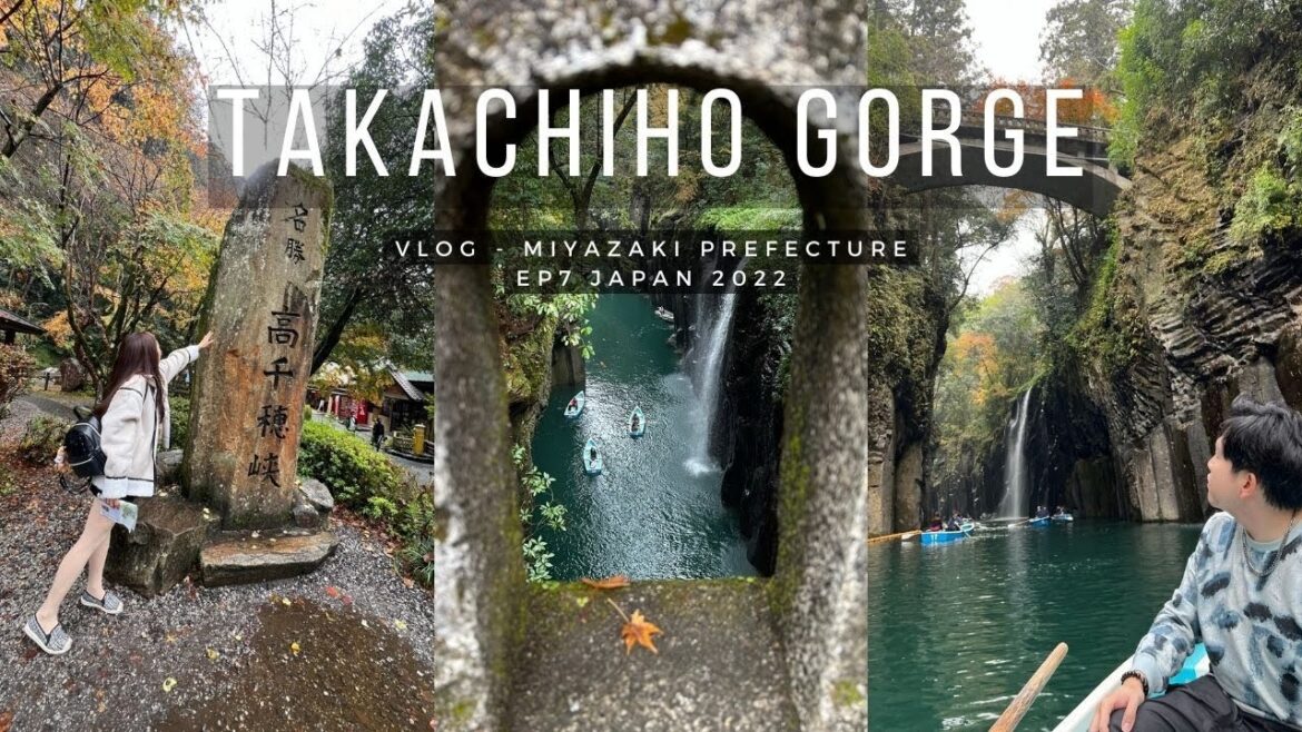 Takachiho Gorge at Miyazaki Prefecture –  Row a boat with magnificent view everywhere Takachiho Gorge at Miyazaki Prefecture -  Row a boat with magnificent view everywhere
