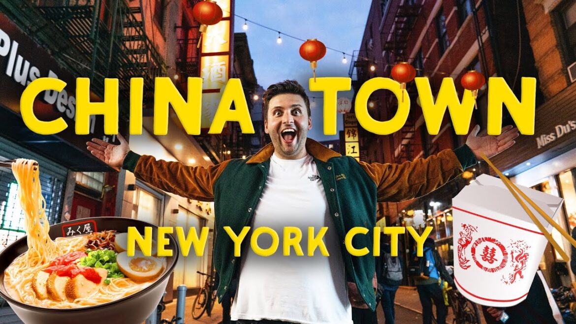 CHINATOWN NYC - Das musst du sehen! + FOODTOUR