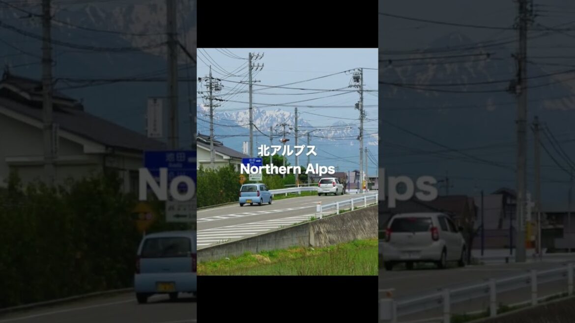 5月の安曇野「風景画の旅 in 信州」油彩画 views Azumino Shinshu グランf#shorts