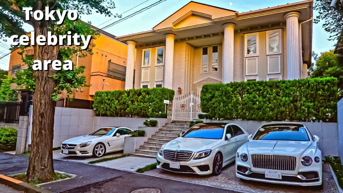 Tokyo's Celebrities Luxury Residential Areas, July 2022 Tokyo's Celebrities Luxury Residential Areas, July 2022