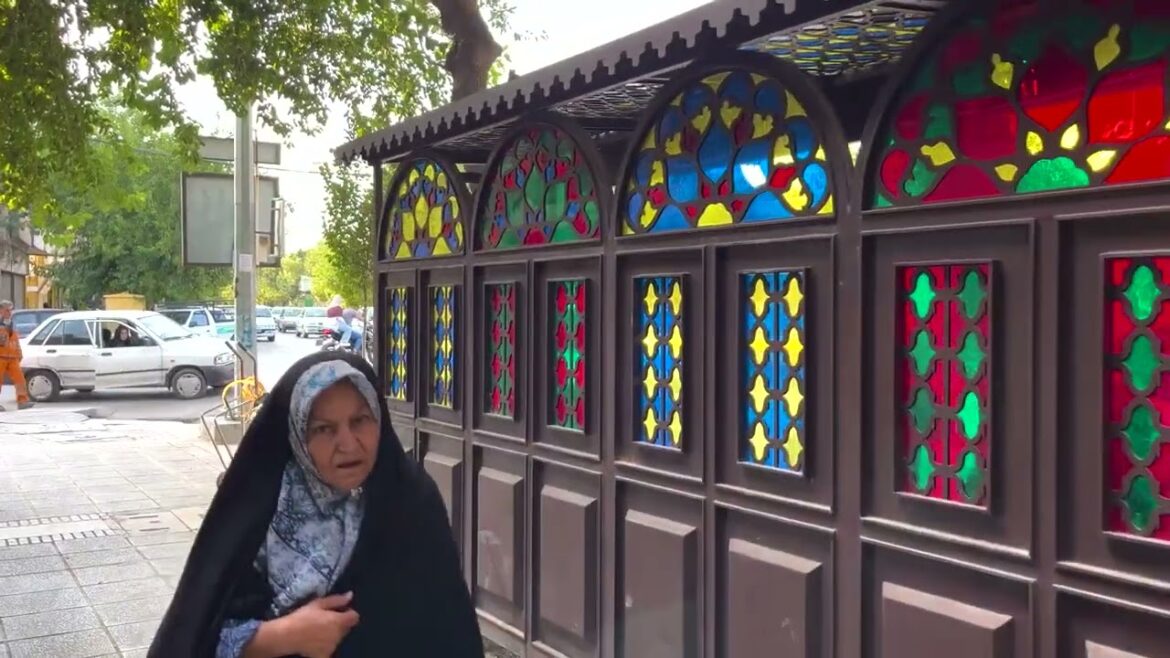 Shiraz Walking Tour, Lotf Ali Khan Zand St  Iran  تور پیاده روی شیراز خیابان لطف علی خان زند ایران