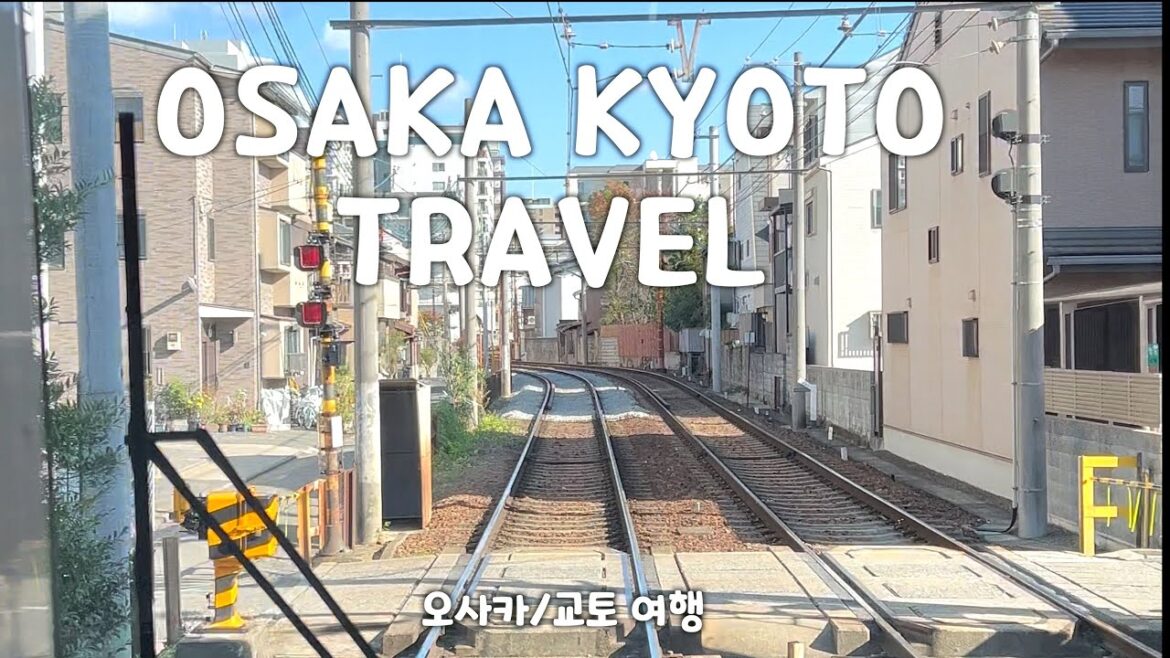 오사카,교토여행 브이로그 - OSAKA KYOTO TRAVEL / 아라시야마, 교토 맛집, 돈키호테