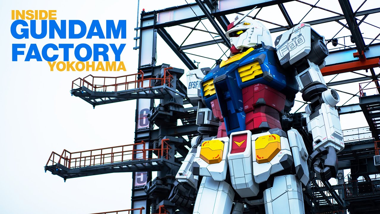 Inside the largest GUNDAM FACTORY in the world LOST IN JAPAN Alo Japan