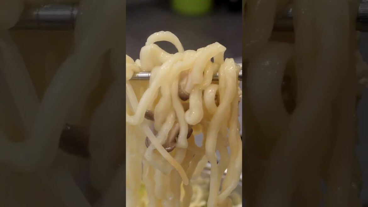 1인 주문 가능한 샤브샤브 칼국수 / korean noodle soup - korean street food