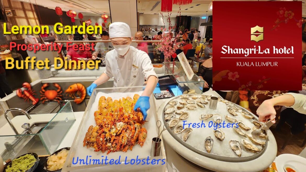 Lemon Garden Seafood LOBSTERS Prosperity Feast Buffet Dinner Lunar New Year Shangri-La Kuala Lumpur Lemon Garden Seafood LOBSTERS Prosperity Feast Buffet Dinner Lunar New Year Shangri-La Kuala Lumpur