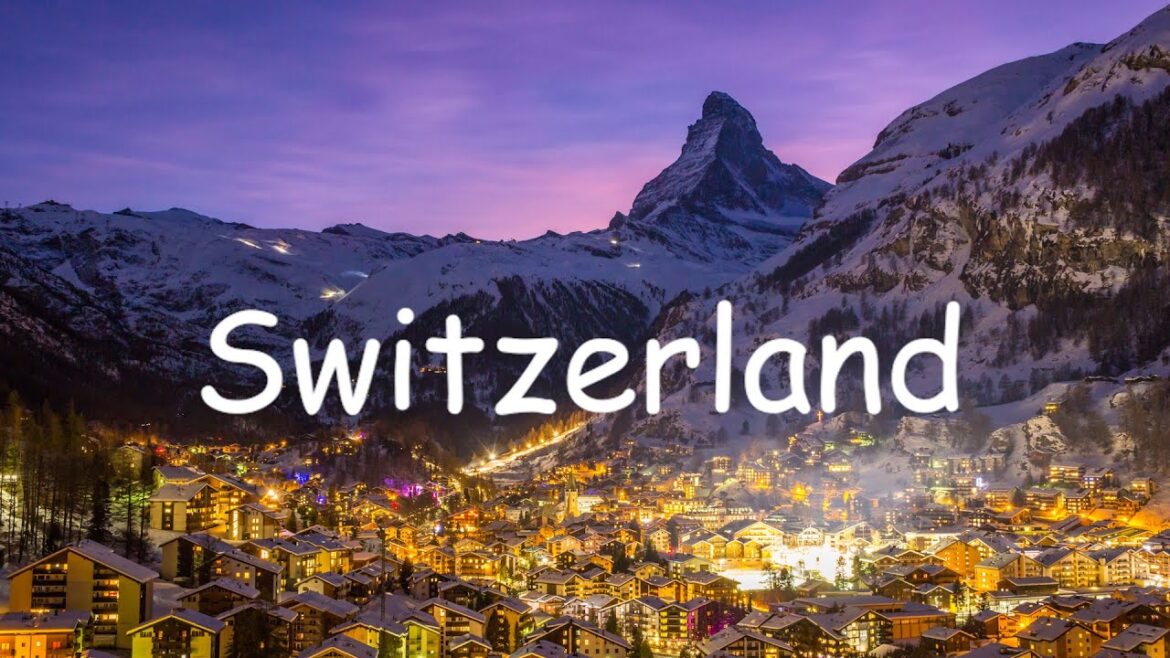 Switzerland 4K - Relaxation Film.