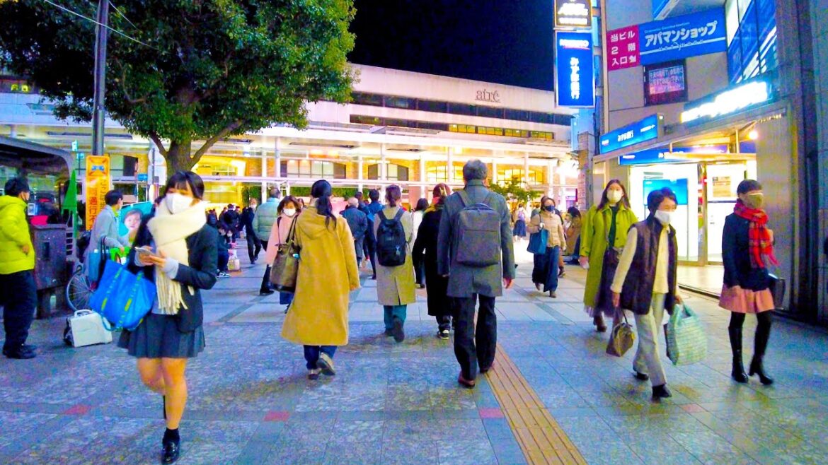 Kichijoji in Tokyo 🐶🍻 Young people's rest town ♪ 💖 4K ASMR non-stop 1 hour 04 minutes