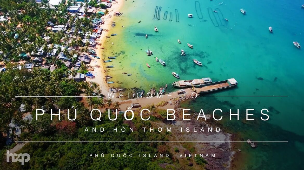 Vietnam - Phu Quoc Beaches & Hon Thom Island by Drone 4K