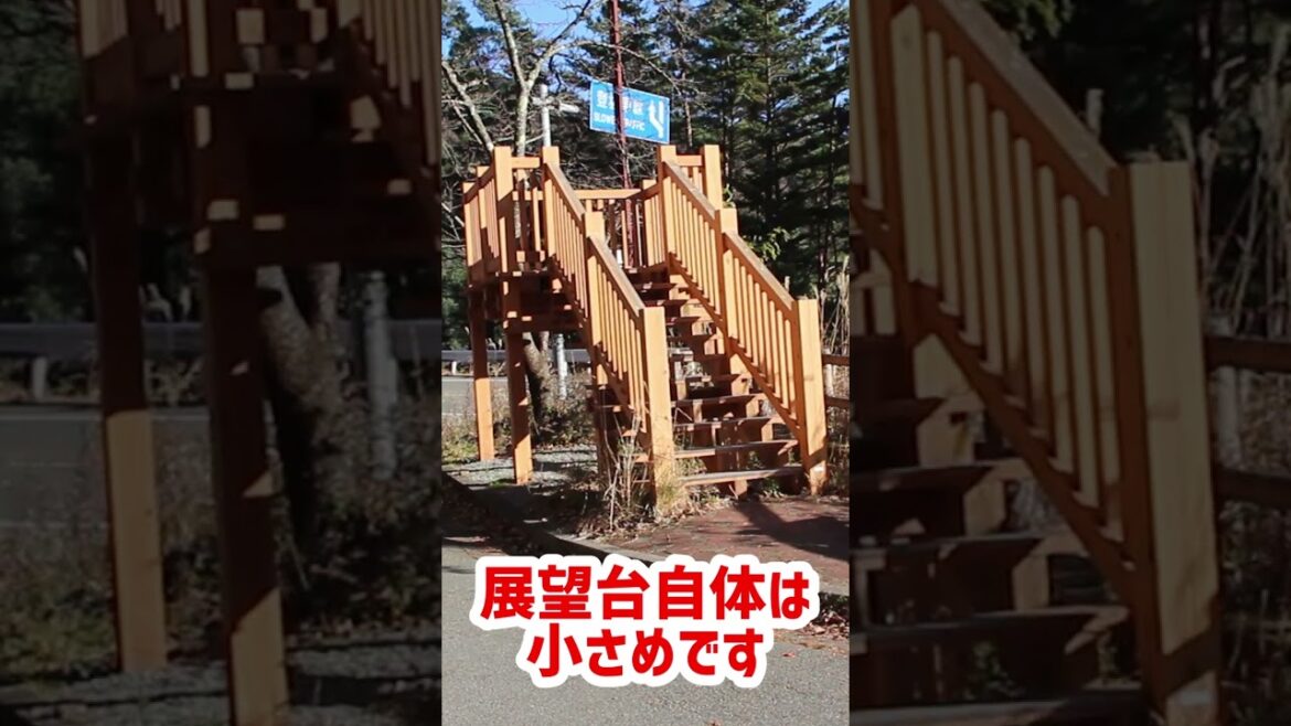 【河口湖展望台】富士見橋展望台