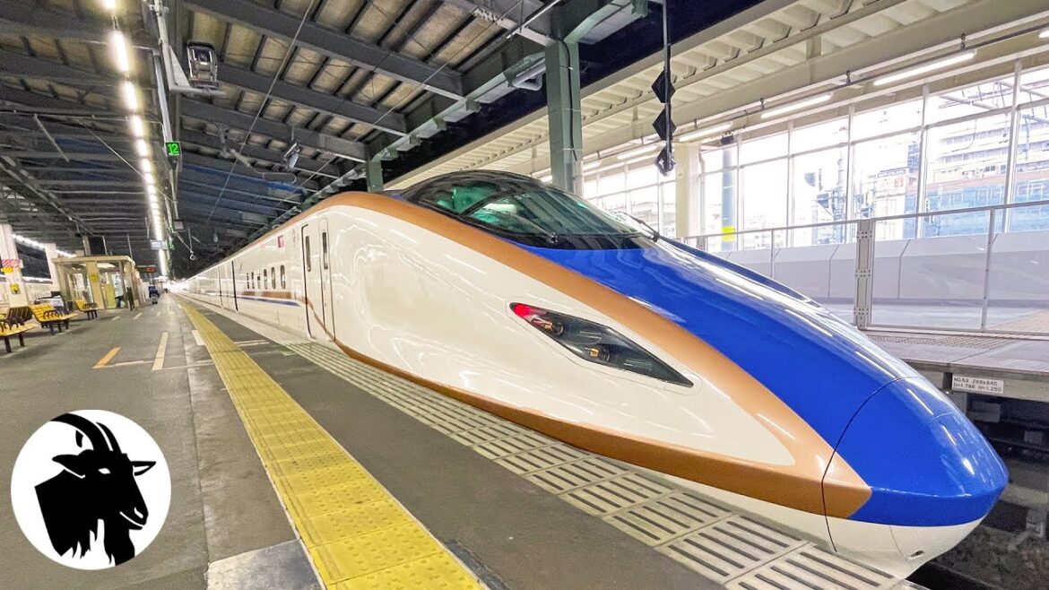 Riding the Bullet Train that runs through the world's heaviest snowfall area ⛄️ Series E07🚄 Riding the Bullet Train that runs through the world's heaviest snowfall area ⛄️ Series E07🚄