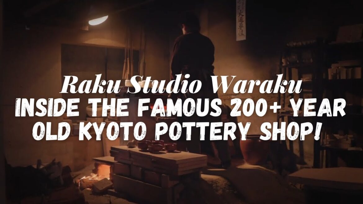 Raku Studio Waraku: Inside the Famous 200+ Year Old Kyoto Pottery Shop! Raku Studio Waraku: Inside the Famous 200+ Year Old Kyoto Pottery Shop!