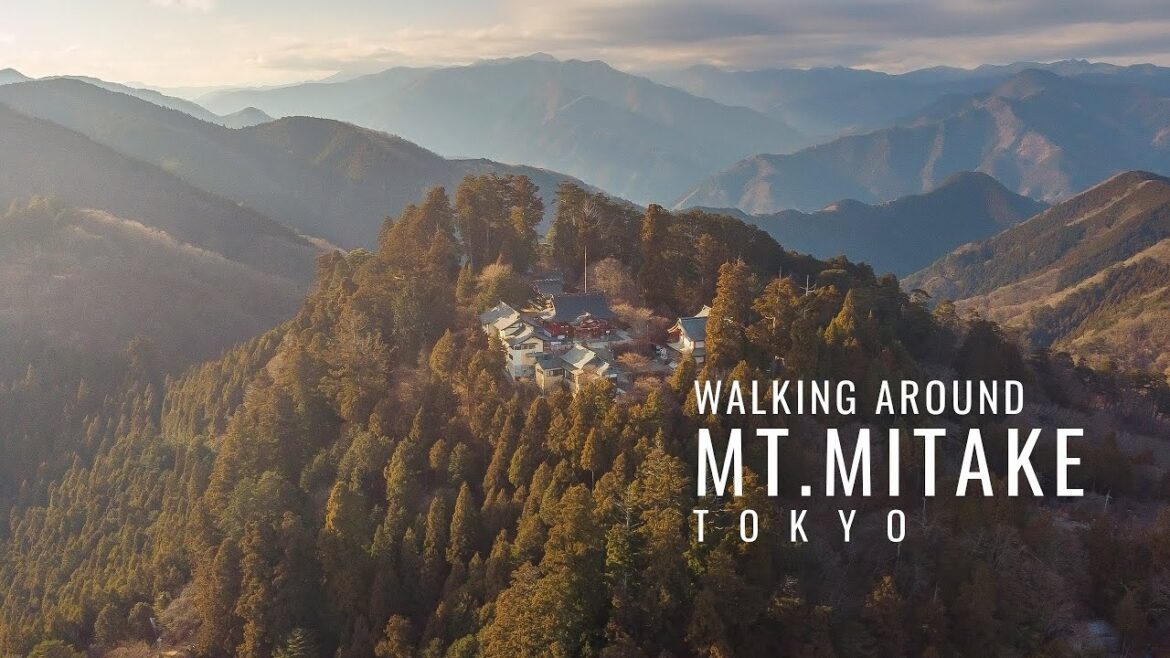 Walking around Mount Mitake in Tokyo | Japan Walk 4K