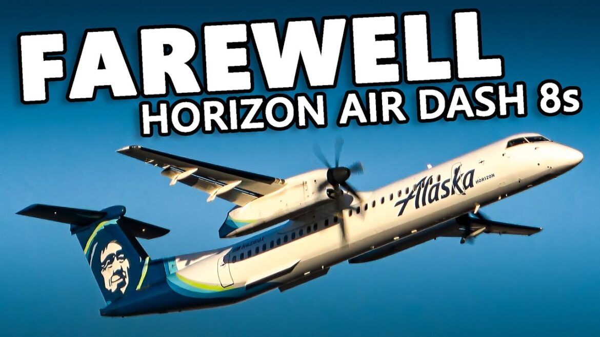 FAREWELL to Horizon Air's Dash 8-400s! FAREWELL to Horizon Air's Dash 8-400s!