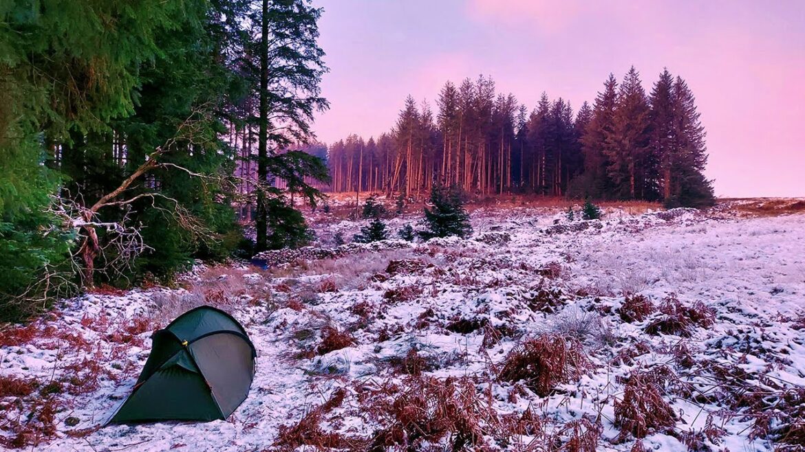 Snow Bivvy Camp | Open Fire Cooking | Pranks | Can Stamping Champs