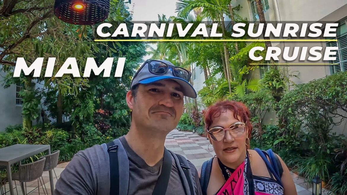 What places to look for in Miami | Carnival Sunrise Cruise