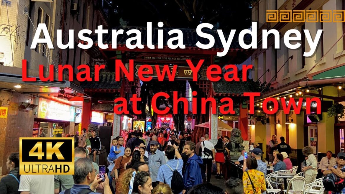 【4K Walk】Lunar New Year at China Town in Sydney Australia 2023 【4K Walk】Lunar New Year at China Town in Sydney Australia 2023