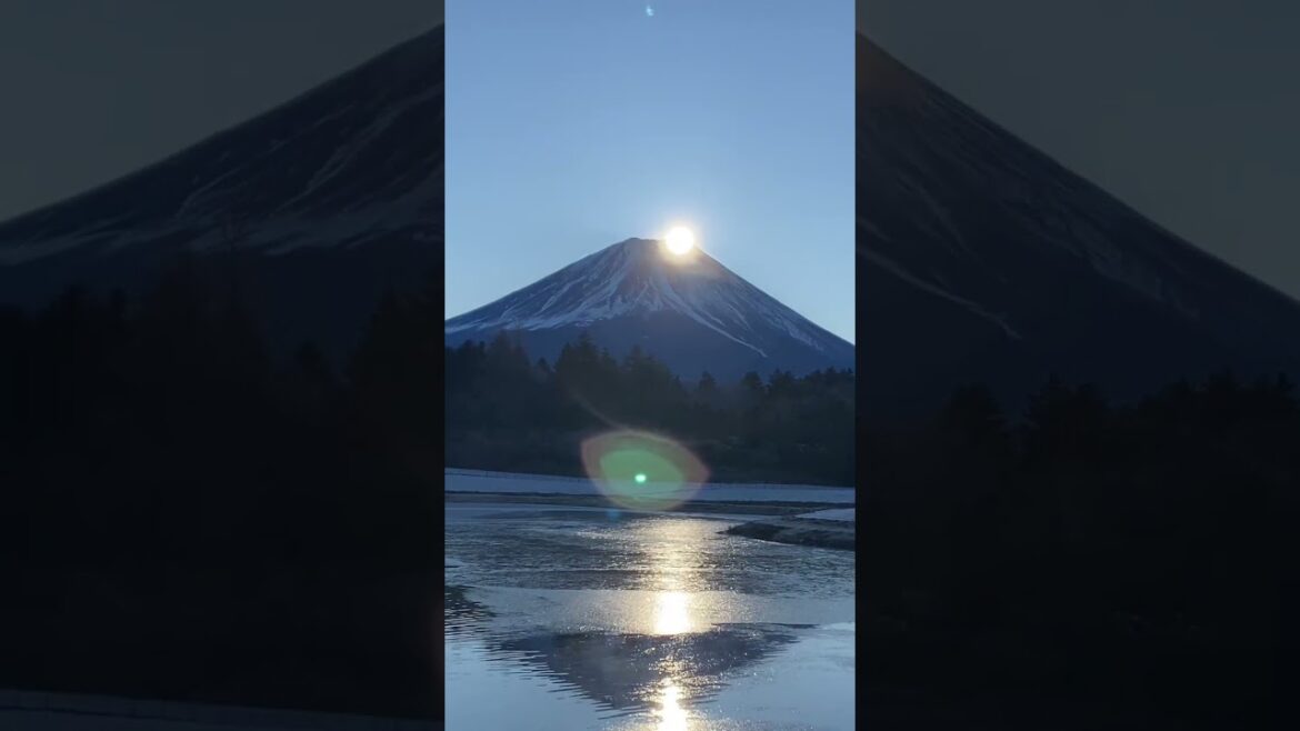 😊大年初一，新年快樂、身體健康! 祝願大家兔年心想事成🌟18分鐘影片版：https://youtu.be/f8YenxZxk1o #新年快樂 #兔年 #富士山