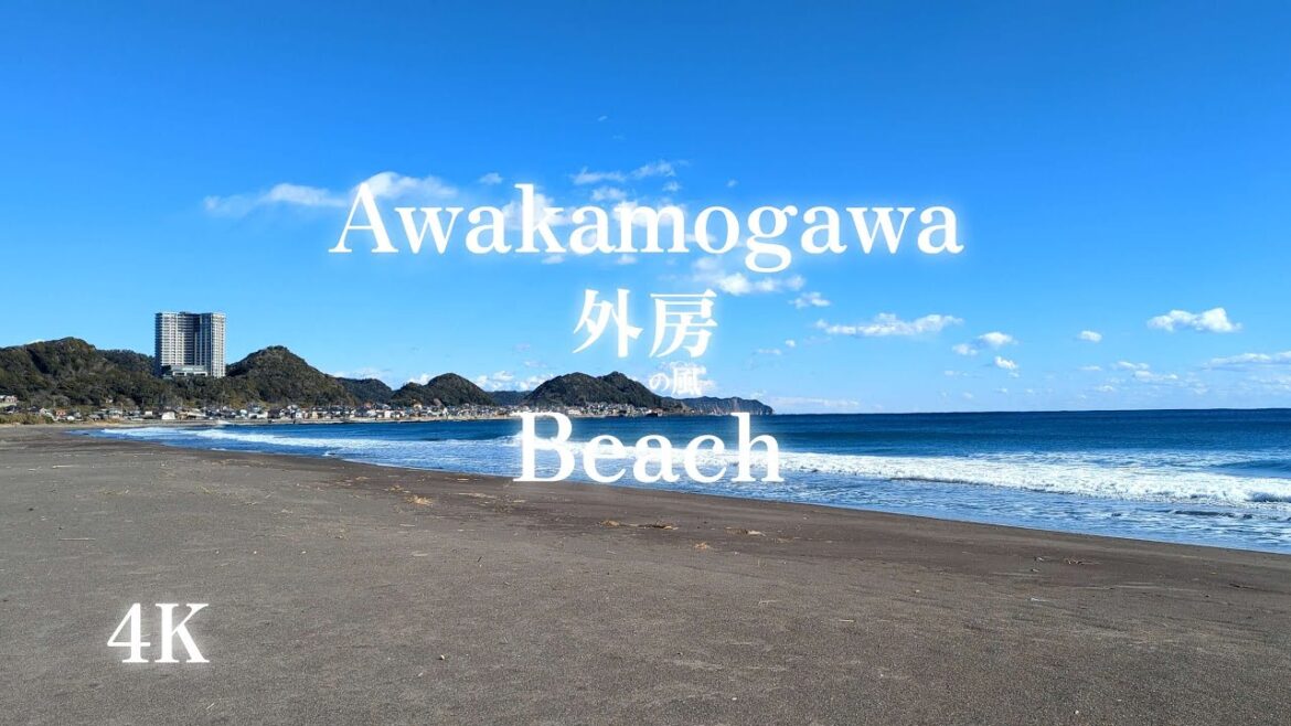安房鴨川の浜辺　AwaKamogawa Beach