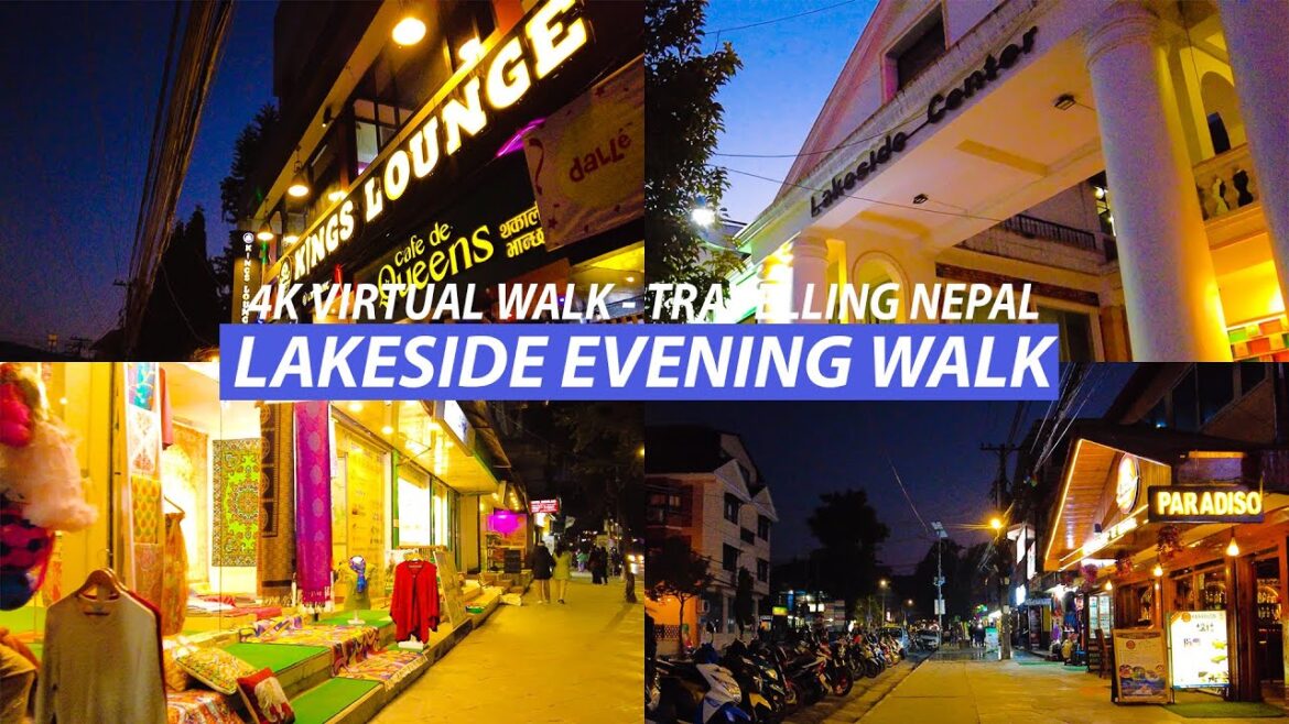 Lakeside Evening Walk – 4K Virtual Walk – Travelling Nepal – DJI Pocket 2 Lakeside Evening Walk - 4K Virtual Walk - Travelling Nepal - DJI Pocket 2