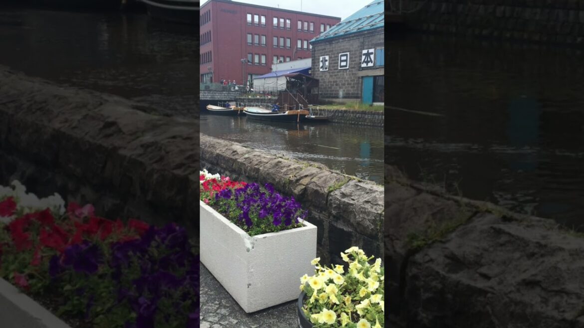 เดินชมเที่ยวเมืองโอตารุใน1นาที. Otaru Hokkaido Japan 16 Jun 2019 (2562)
