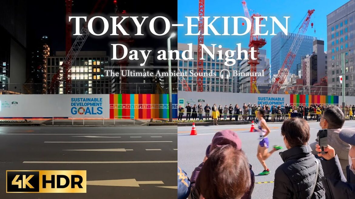 Tokyo day and night 🎌 walking tour along the Hakone Ekiden route //4K HDR Tokyo day and night 🎌 walking tour along the Hakone Ekiden route //4K HDR